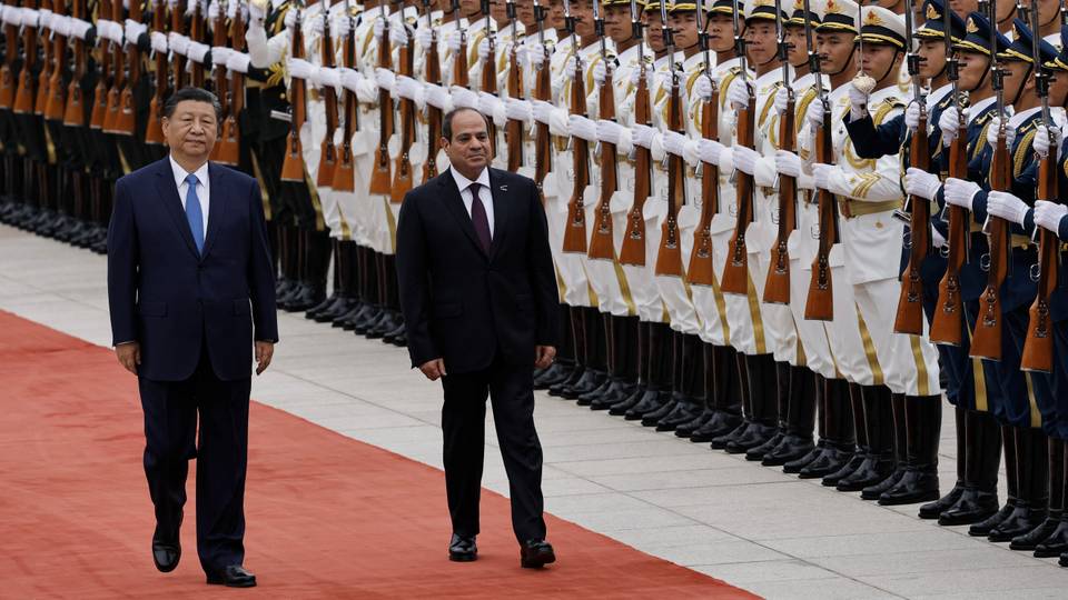 China's Xi hosts Egyptian President Sisi in Beijing