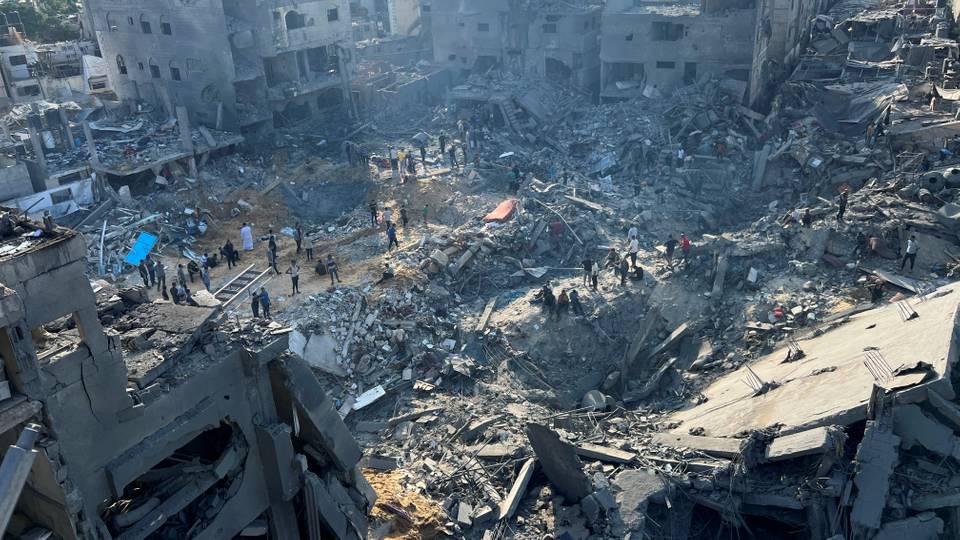 'Mutane da dama sun mutu a hari na biyu da Isra'ila ta kai sansanin 'yan gudun hijira na Jabalia a Gaza
