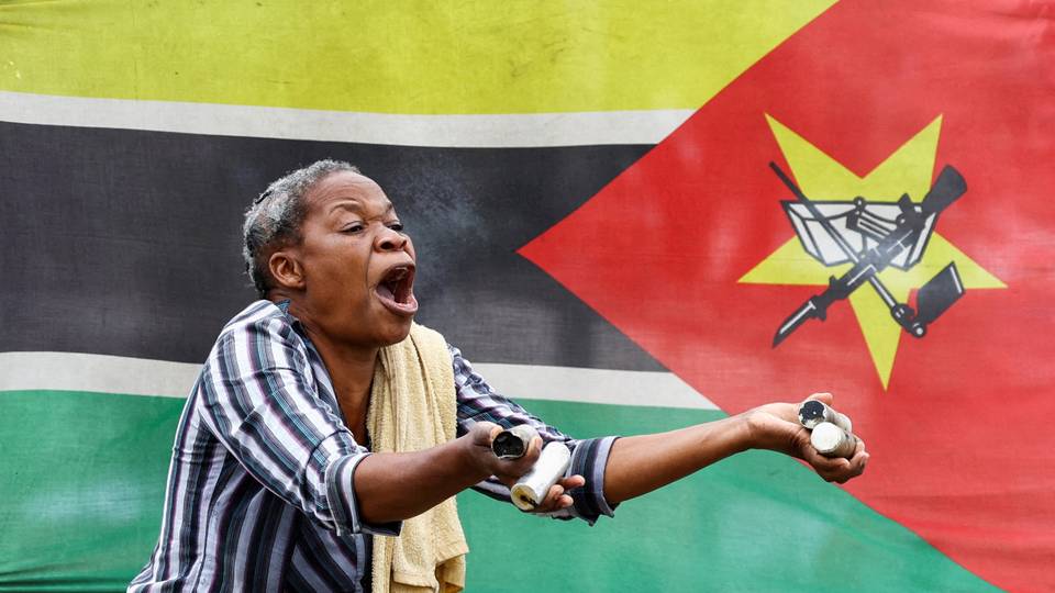 Mozambique bans opposition protests amid post-election tension