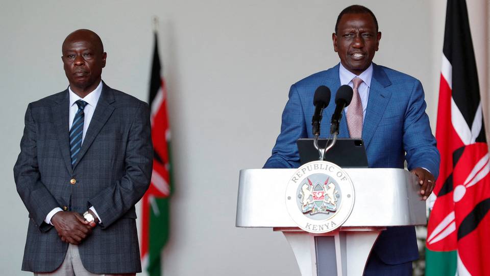 Kenya orders staff of impeached deputy president to take time off