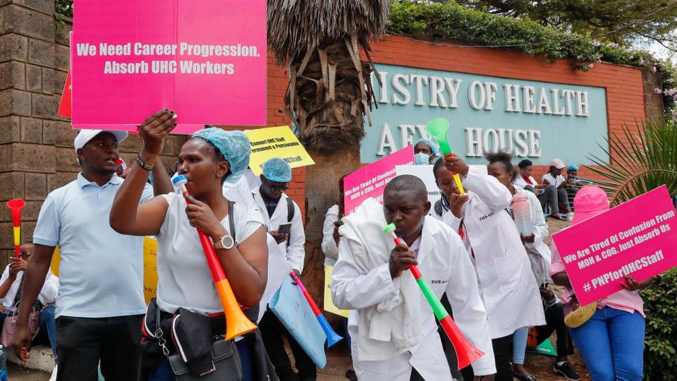Medical services shut as Kenya doctors strike enters second week