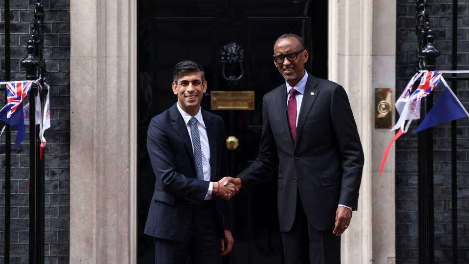 Migration : Paul Kagame et Rishi Sunak discutent du plan britannique