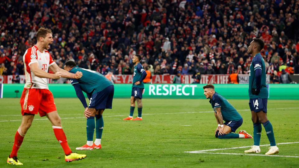 Arsenal bundled out of Champions League