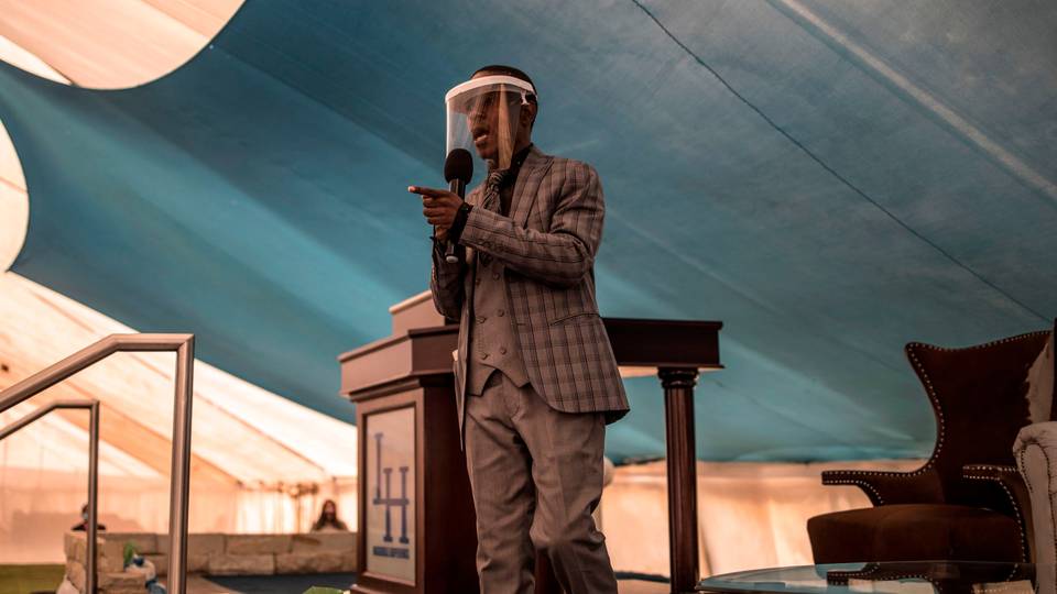 Church burned after armed preacher storms SA school