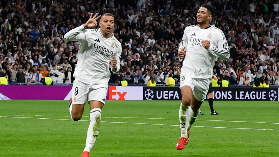 Mbappé hails 'perfect night' in Real Madrid win over Man City