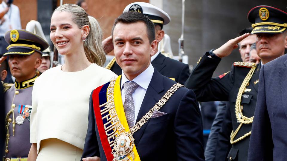Rich 35-year-old takes over as Ecuador's president