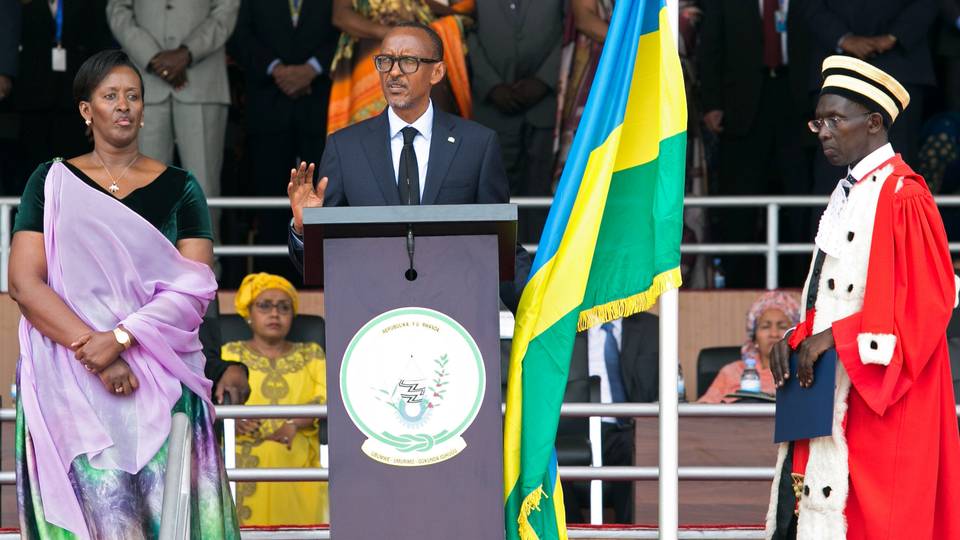 Rwanda's Kagame takes oath of office for fourth term