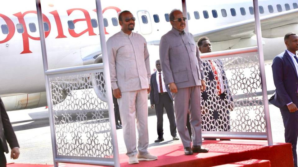 Ethiopia's Abiy visits Mogadishu for talks with Somali president