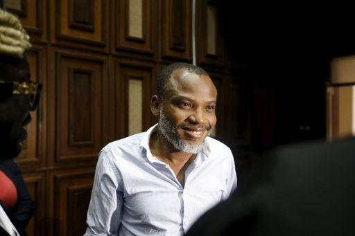 Jerin lokutan da aka shafe ana shari'ar Nnamdi Kanu, jagoran 'yan-awaren Biafara a Nijeriya