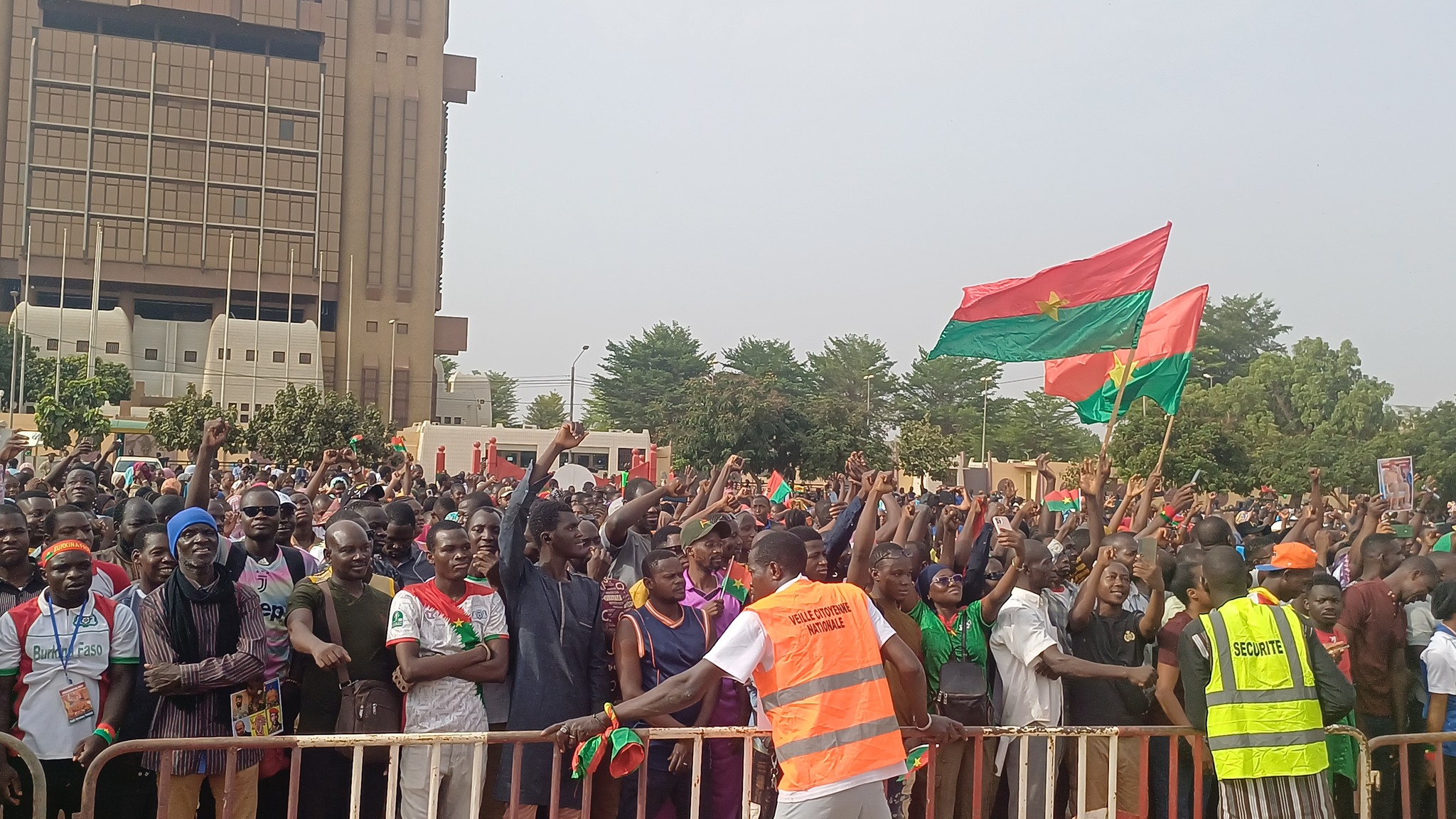 Burkina Faso: grand rassemblement pour marquer les quatre ans de Traoré au pouvoir