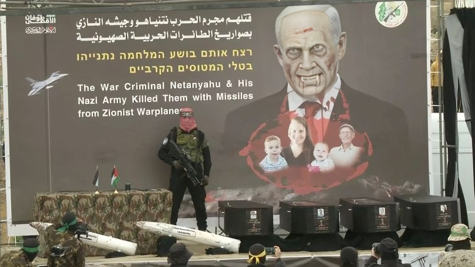 Kai-tsaye: Hamas ta miƙa gawawwakin 'yan Isra'ila huɗu ga ƙungiyar Red Cross