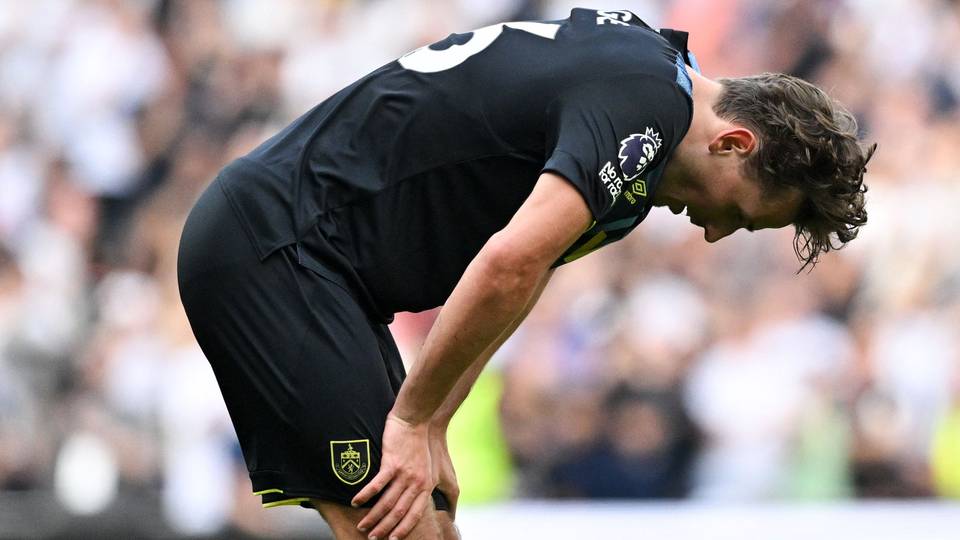 Burnley relegated from Premier League after loss at Spurs