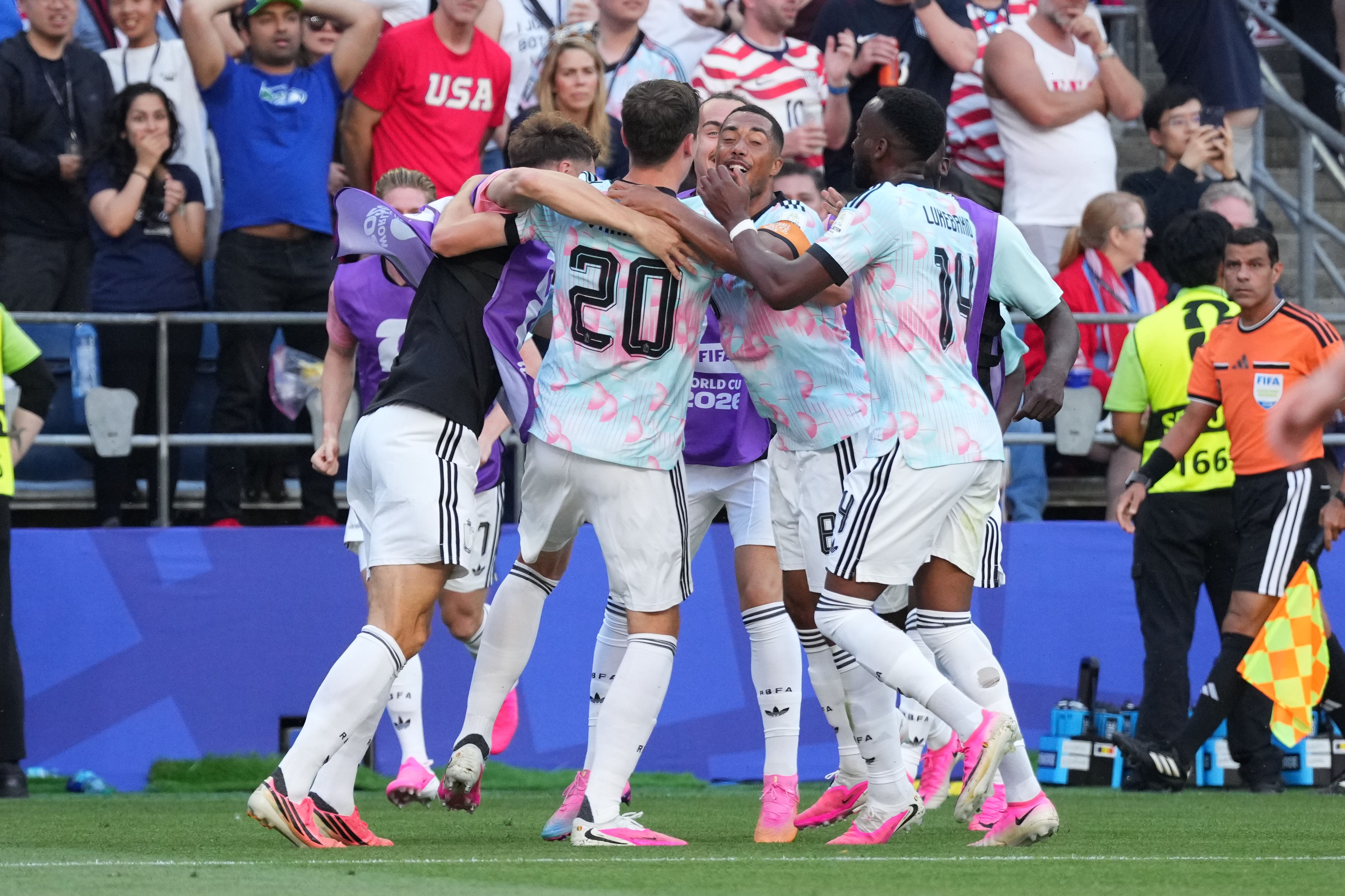An fitar da Amurka daga gasar Kofin Duniya bayan Belgium ta doke ta da ci 4-1