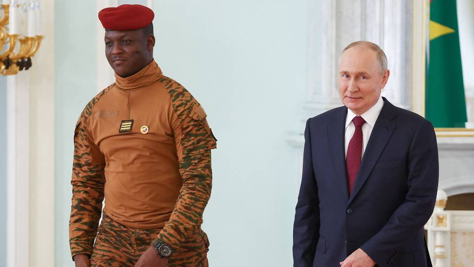 Burkina Faso hails Russia ties, says 'suits' better than France