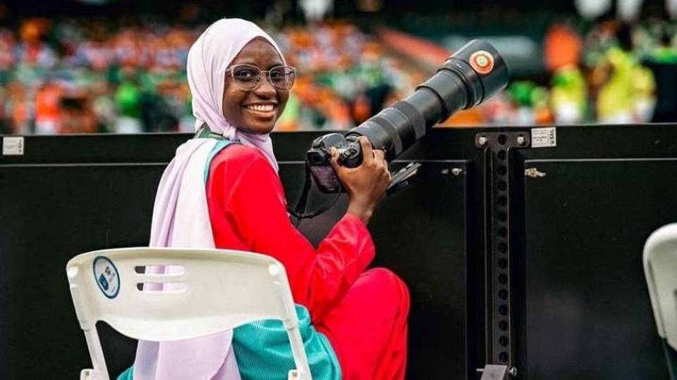 Sarjo Baldeh: 'Yar Gambia mai daukar hoto wacce ta yi zarra a Afcon
