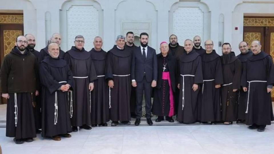 Manyan limaman addinin Kirista na Syria sun ziyarci Sharaa, shugaban sabuwar gwamnatin ƙasar