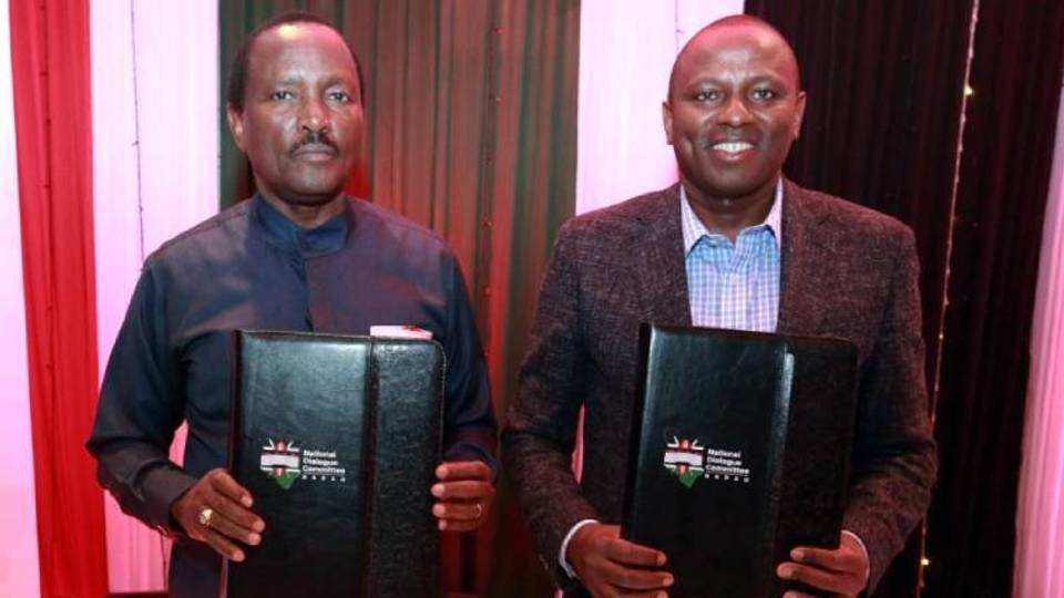 Kenya's govt-opposition dialogue report: See recommendations