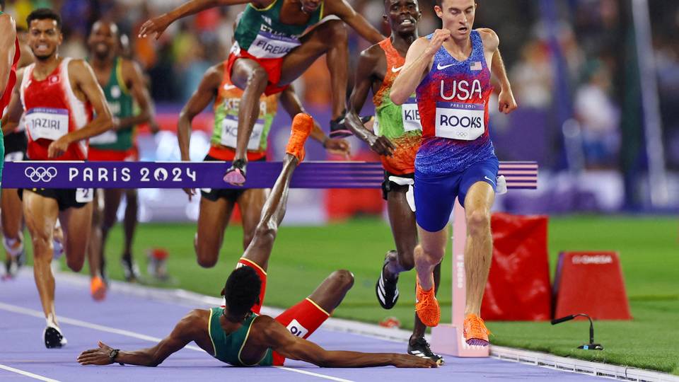 Ethiopia's Girma in 'good shape' after steeplechase fall - IOC