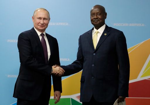 Rais Putin wa Urusi ampongeza Rais Museveni wa Uganda