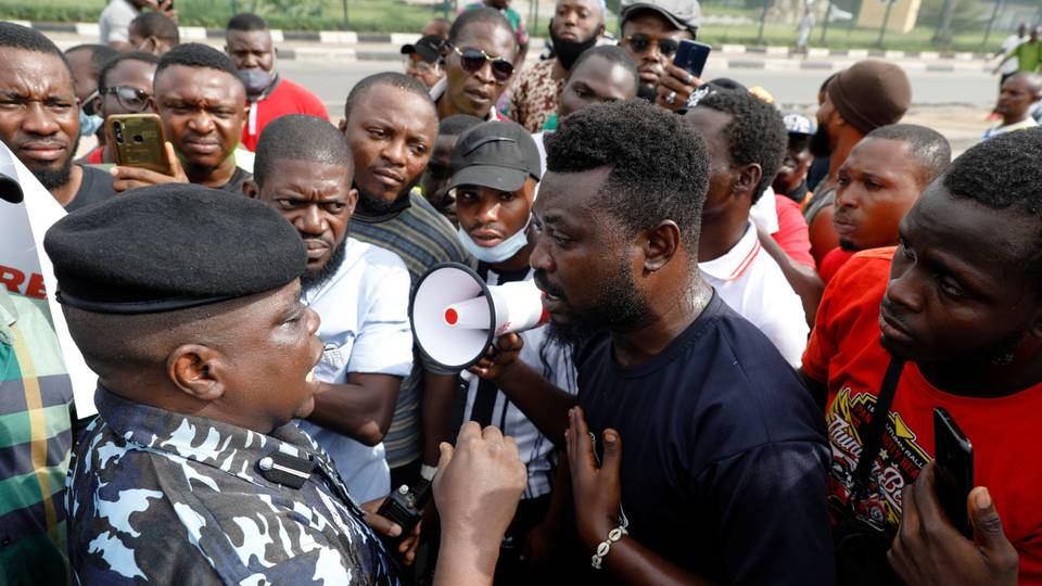 Nigeria army says planned protests seek to 'shadow Kenya'