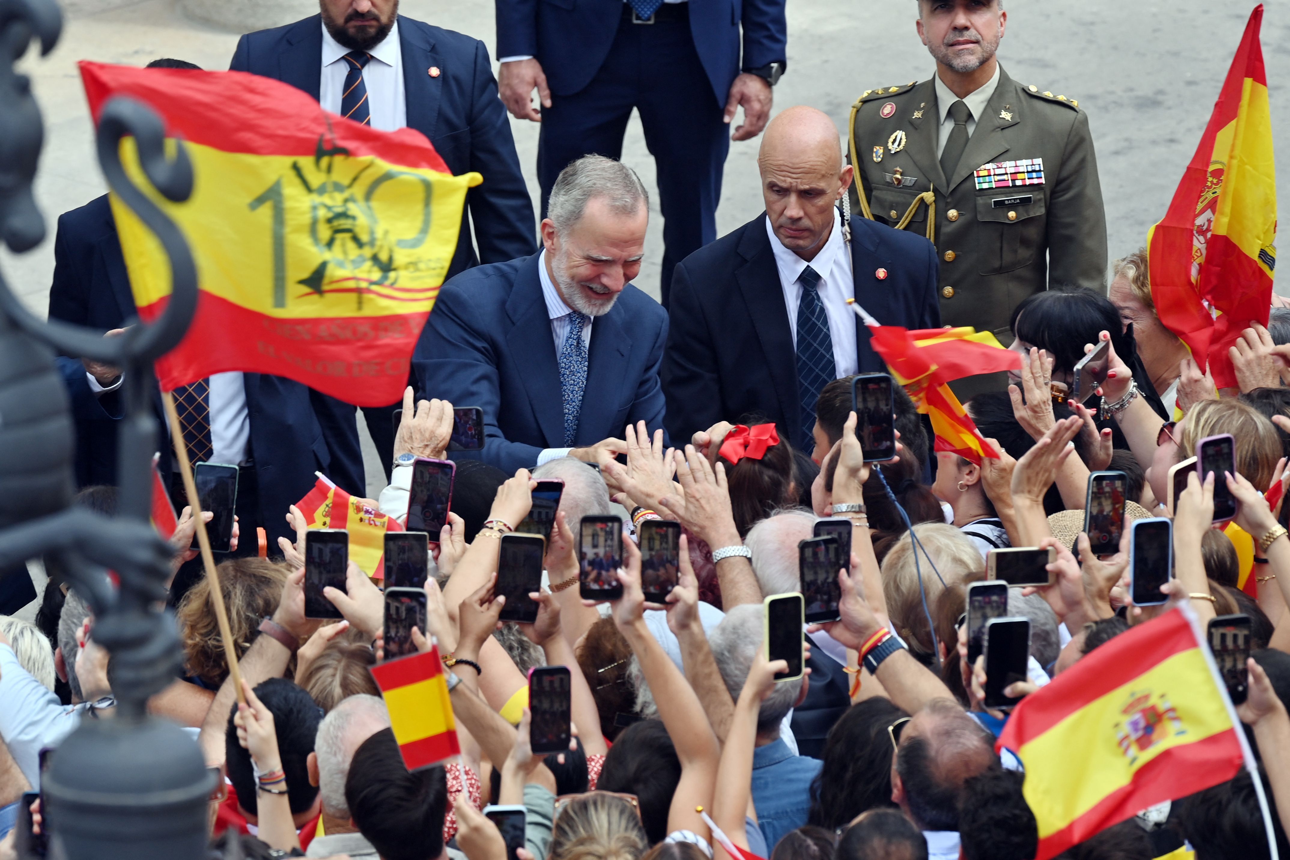 Le roi d’Espagne effectue une très délicate visite à Ceuta