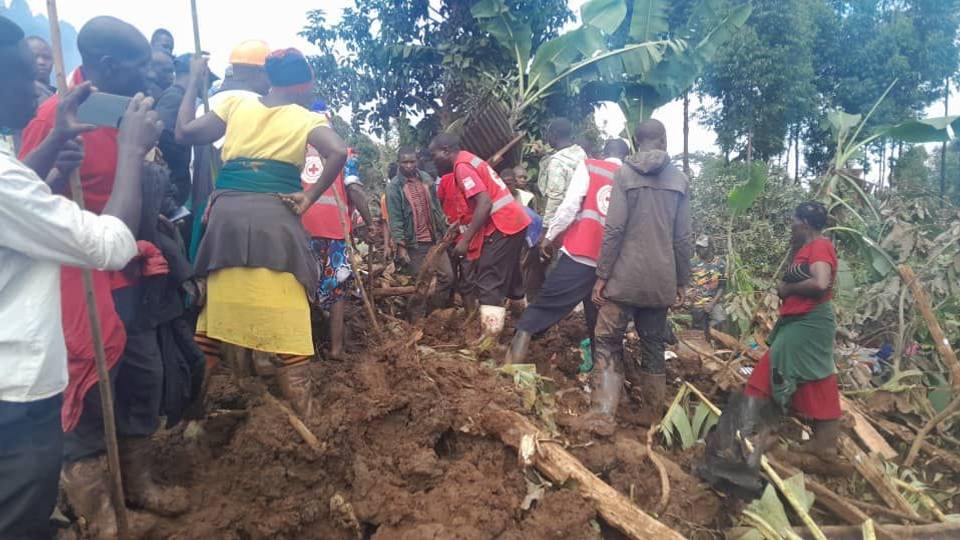 Uganda landslides kill dozens