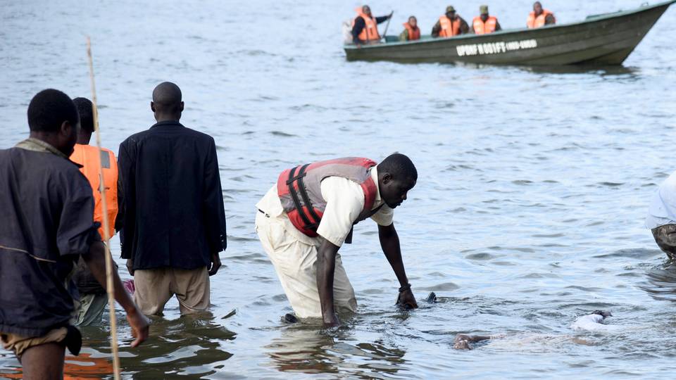 Ouganda : Cinq morts dans un accident de bateau sur le lac Victoria