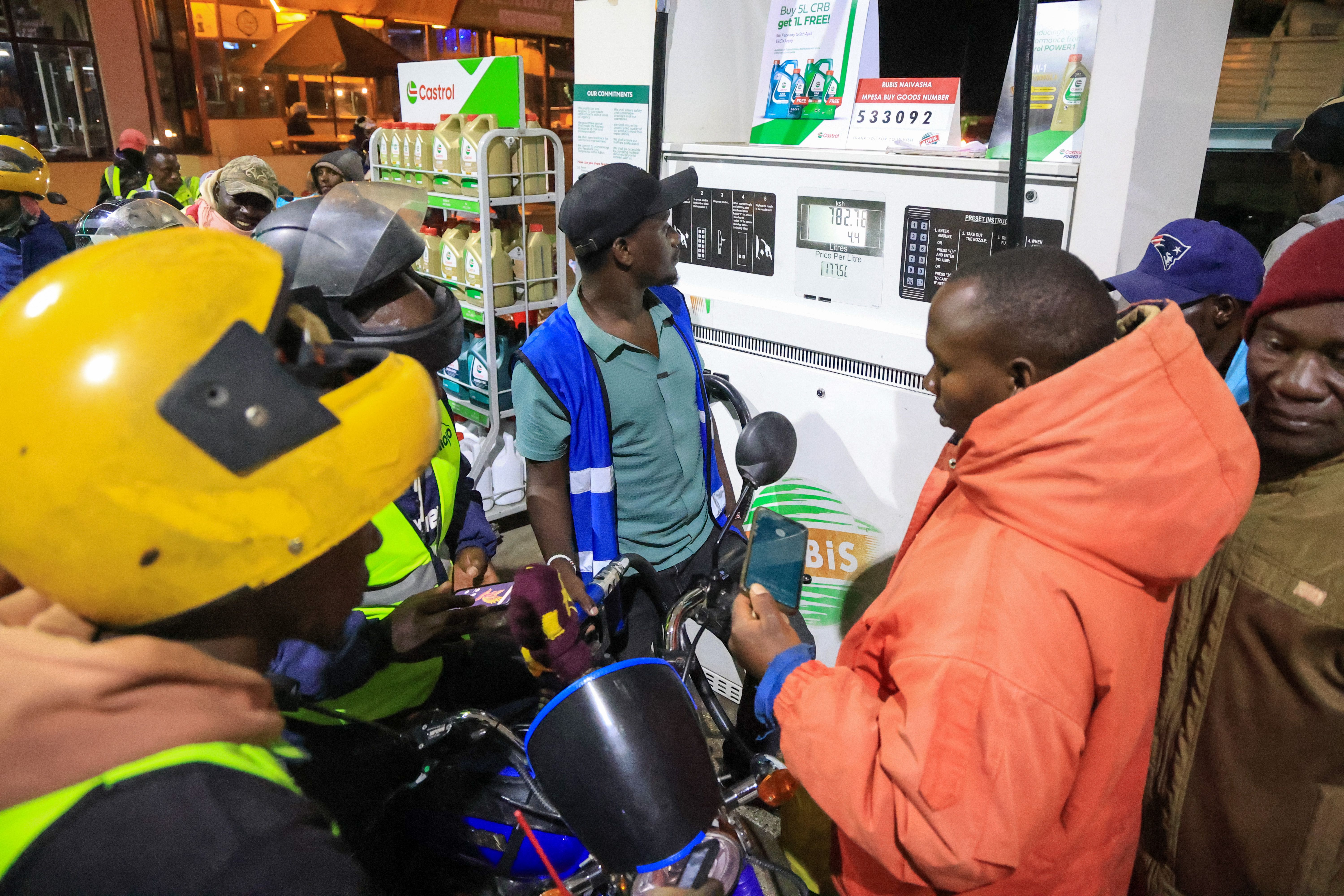 Kenya hikes fuel prices by 6% following lingering Middle East tensions
