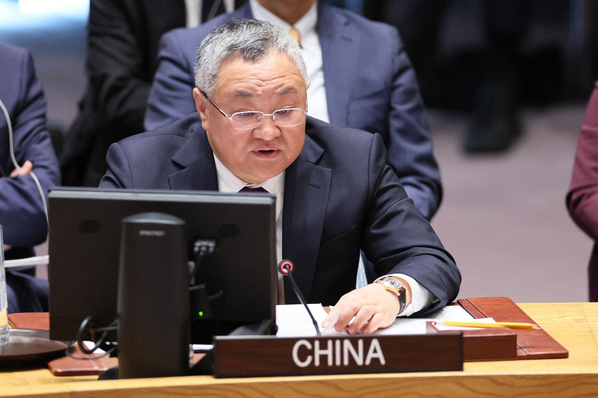 À l’ONU, la Chine refuse de « reléguer » la question palestinienne