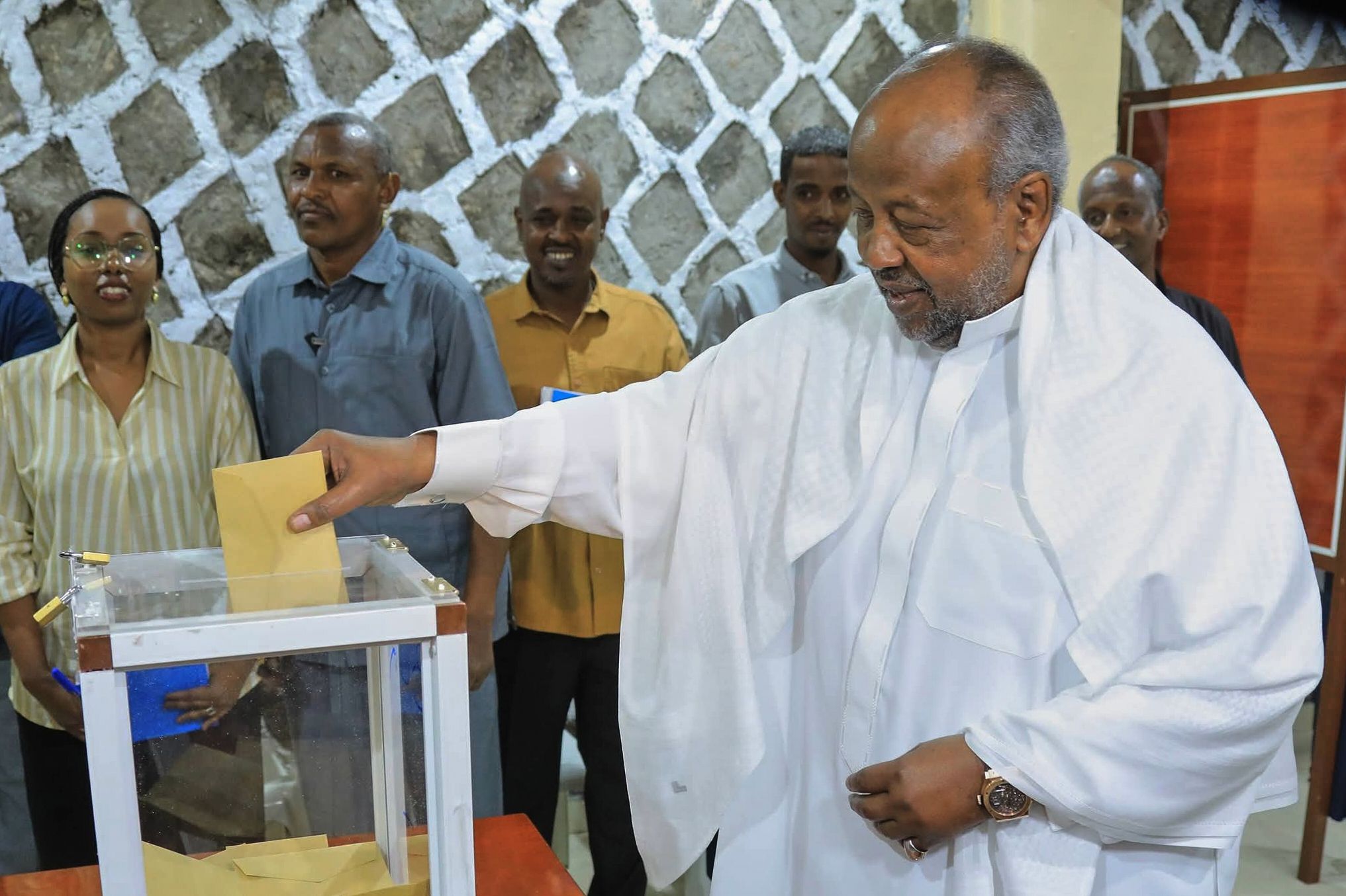 Djibouti holds presidential election