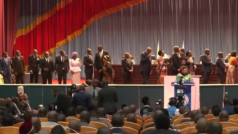 DR Congo new government hit by minister's resignation