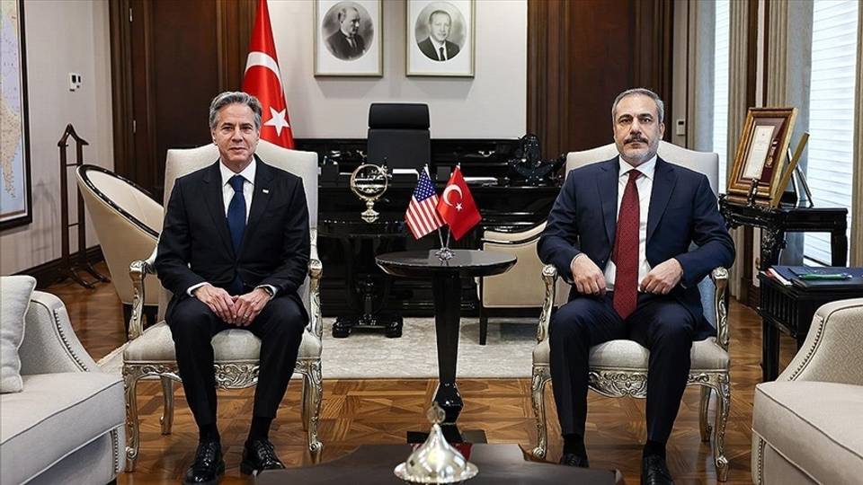 Fidan to Blinken: PKK/YPG terrorists won't be allowed to shelter in Syria