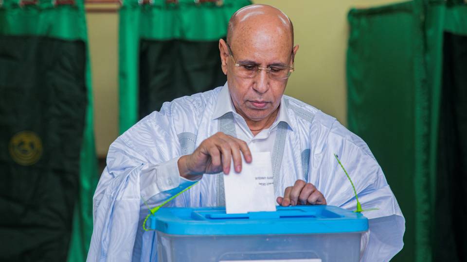 Le président mauritanien Ghazouani devrait être réélu