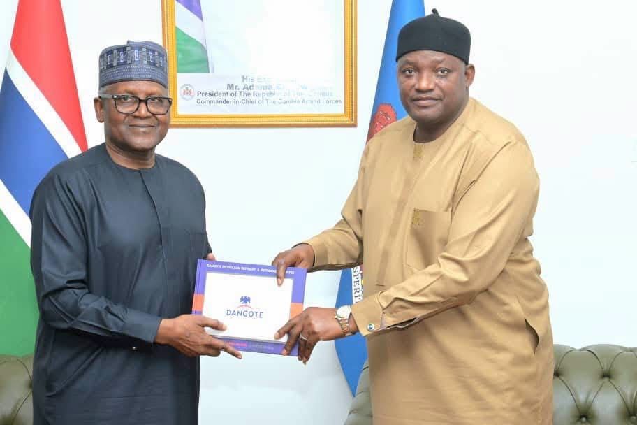 Gambie: Dangote s'engage à investir 2 milliards de dollars dans l'énergie et le stockage de carburant
