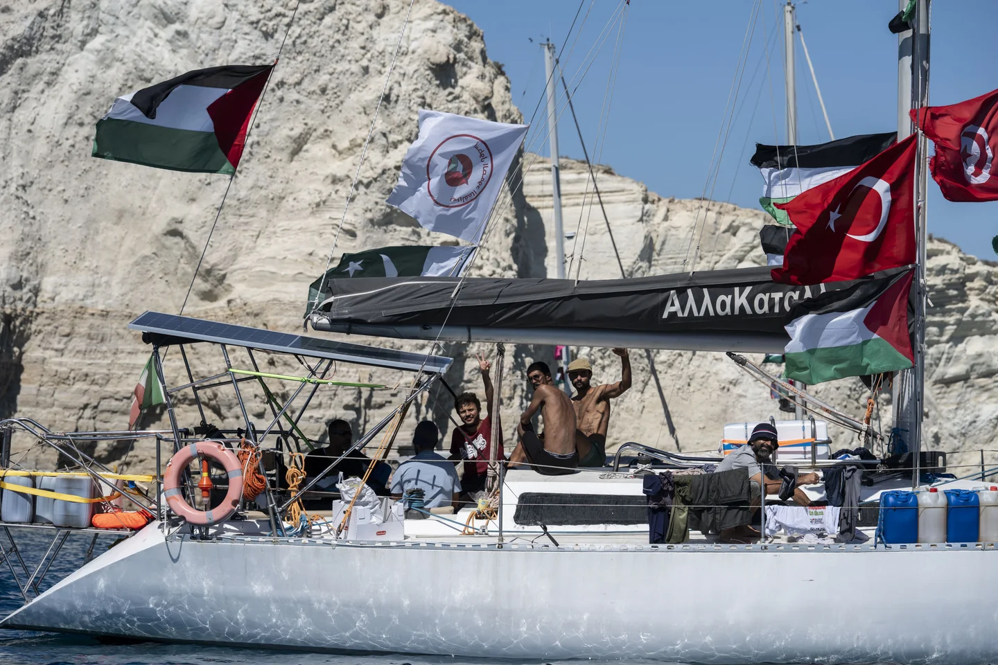 Flottille Sumud : interception en mer et détention de militants turcs