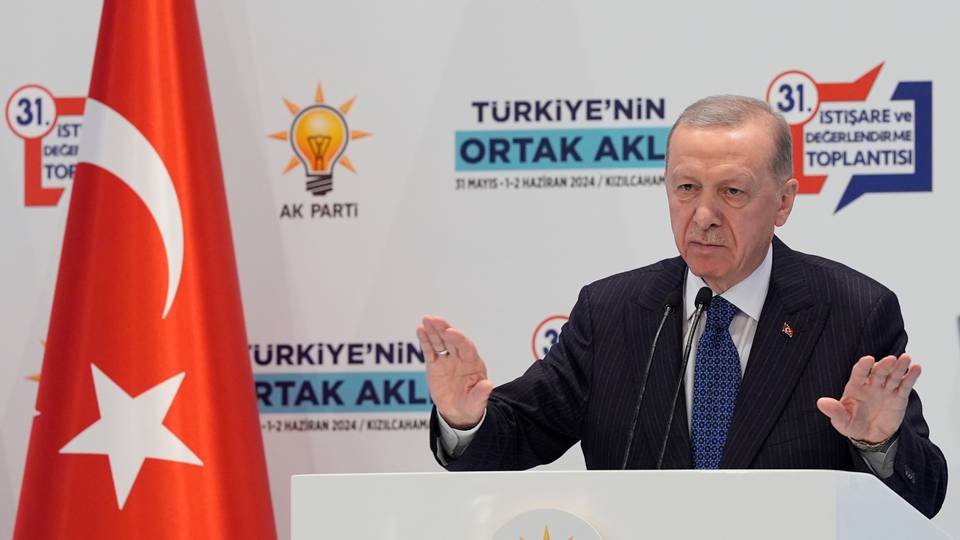 Erdogan: L'humanité est massacrée à Gaza