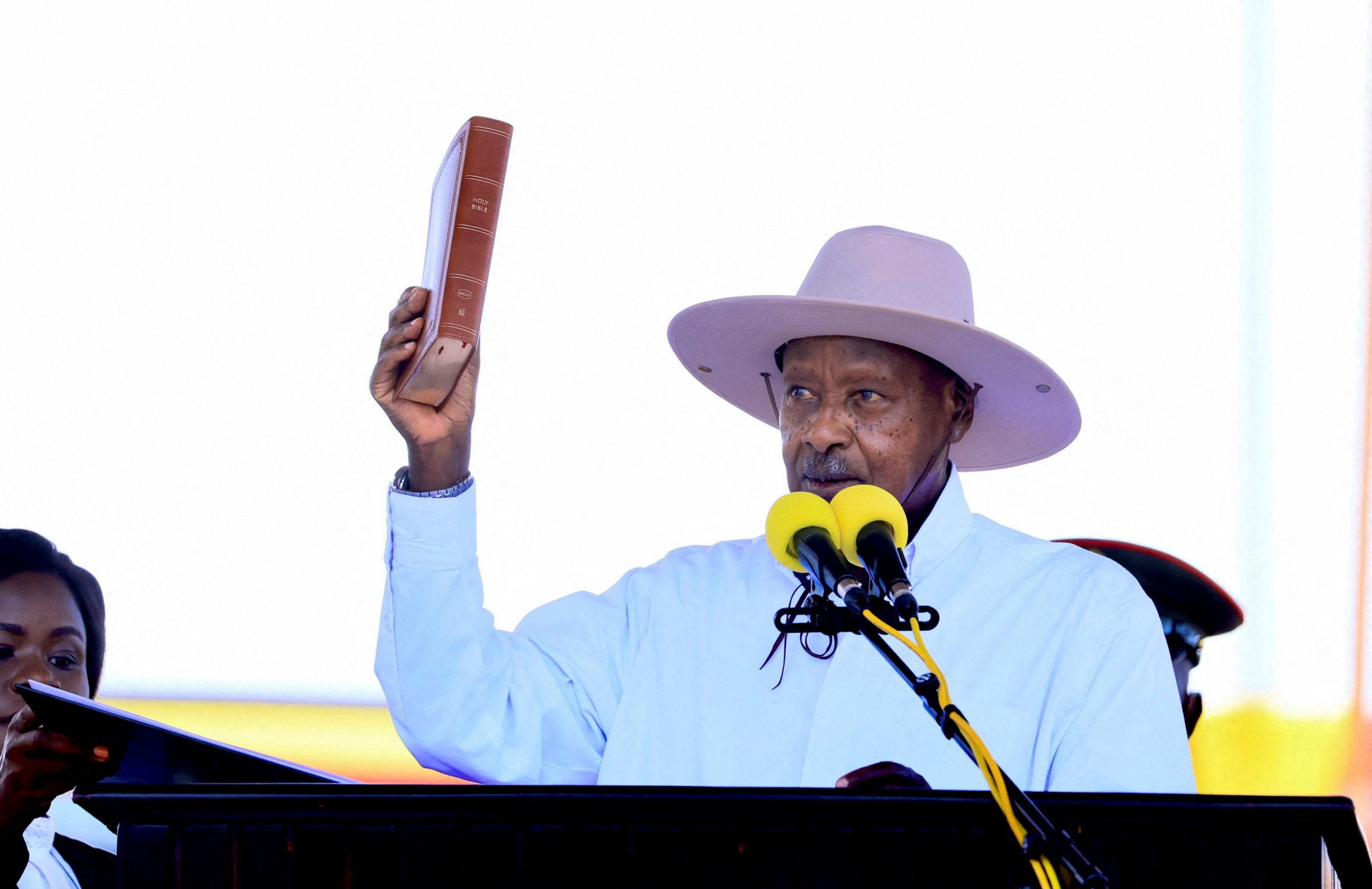 Museveni vows ‘no more sleep for all Ugandans’ in seventh term