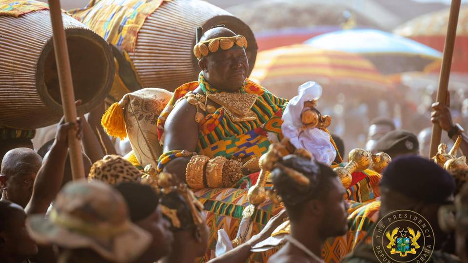 Le peuple Ashanti célèbre le festival Akwasidae