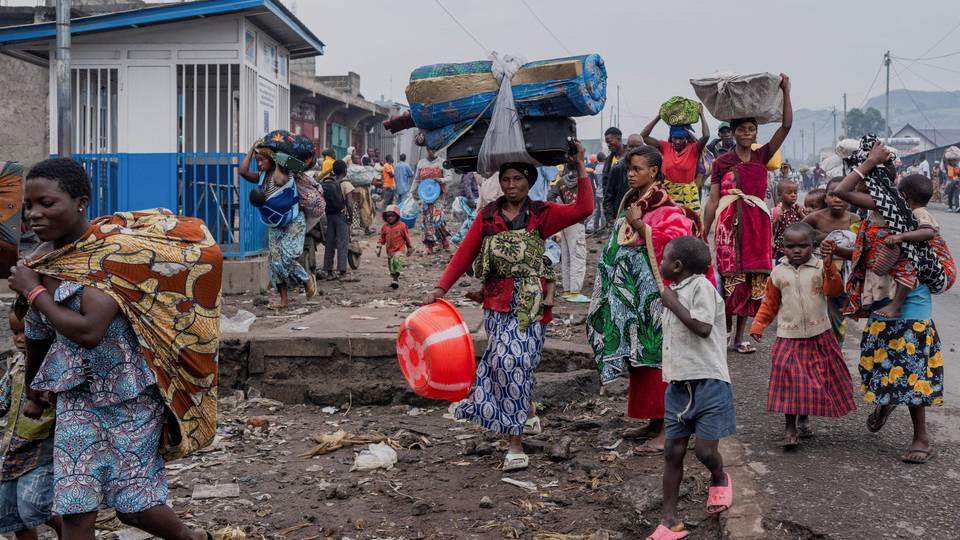 RDC : Des milliers de civils fuient, les combats s'intensifient près de Goma
