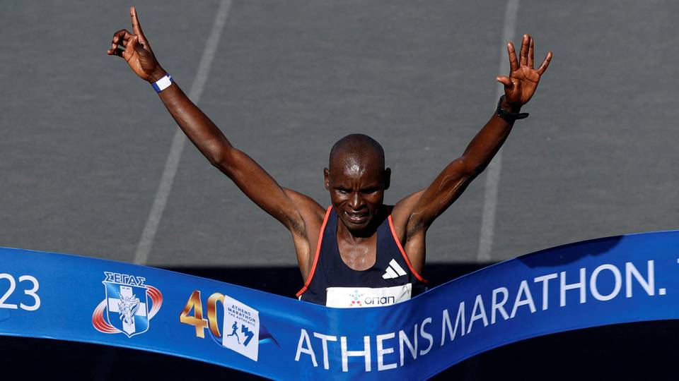 Kenya, Morocco shine at Athens Marathon