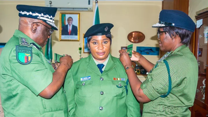 An karrama 'yar sandar da ta ƙi karɓar cin hancin dala 50,000 a Zambiya