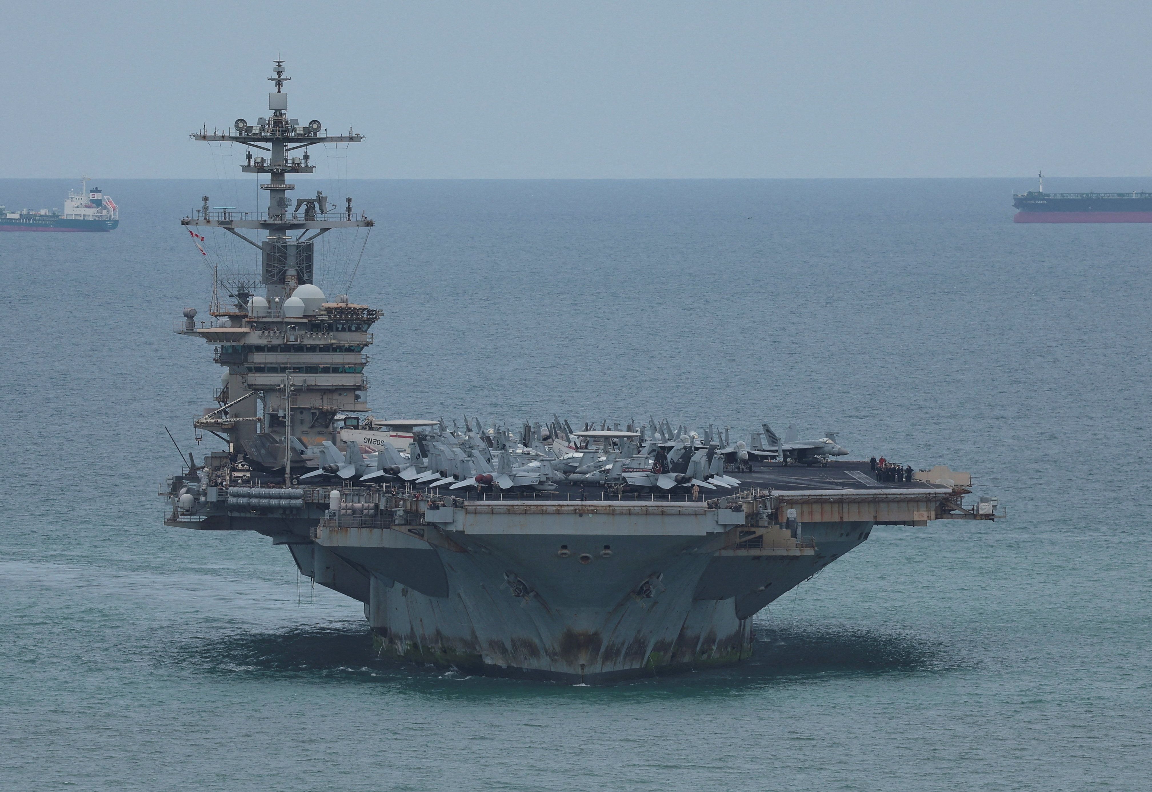 Sau takwas sojojin Amurka na yunƙurin kashe kansu a cikin USS Abraham Lincoln, in ji gwamnatin Trump