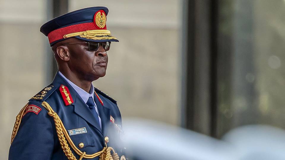 Who was Kenya's military chief General Francis Ogolla?