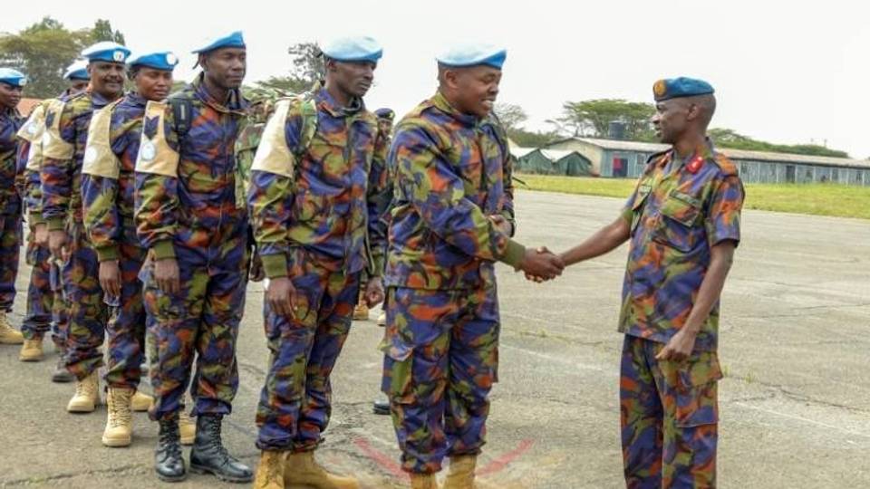 Kenya sends troops to DRC for peacekeeping
