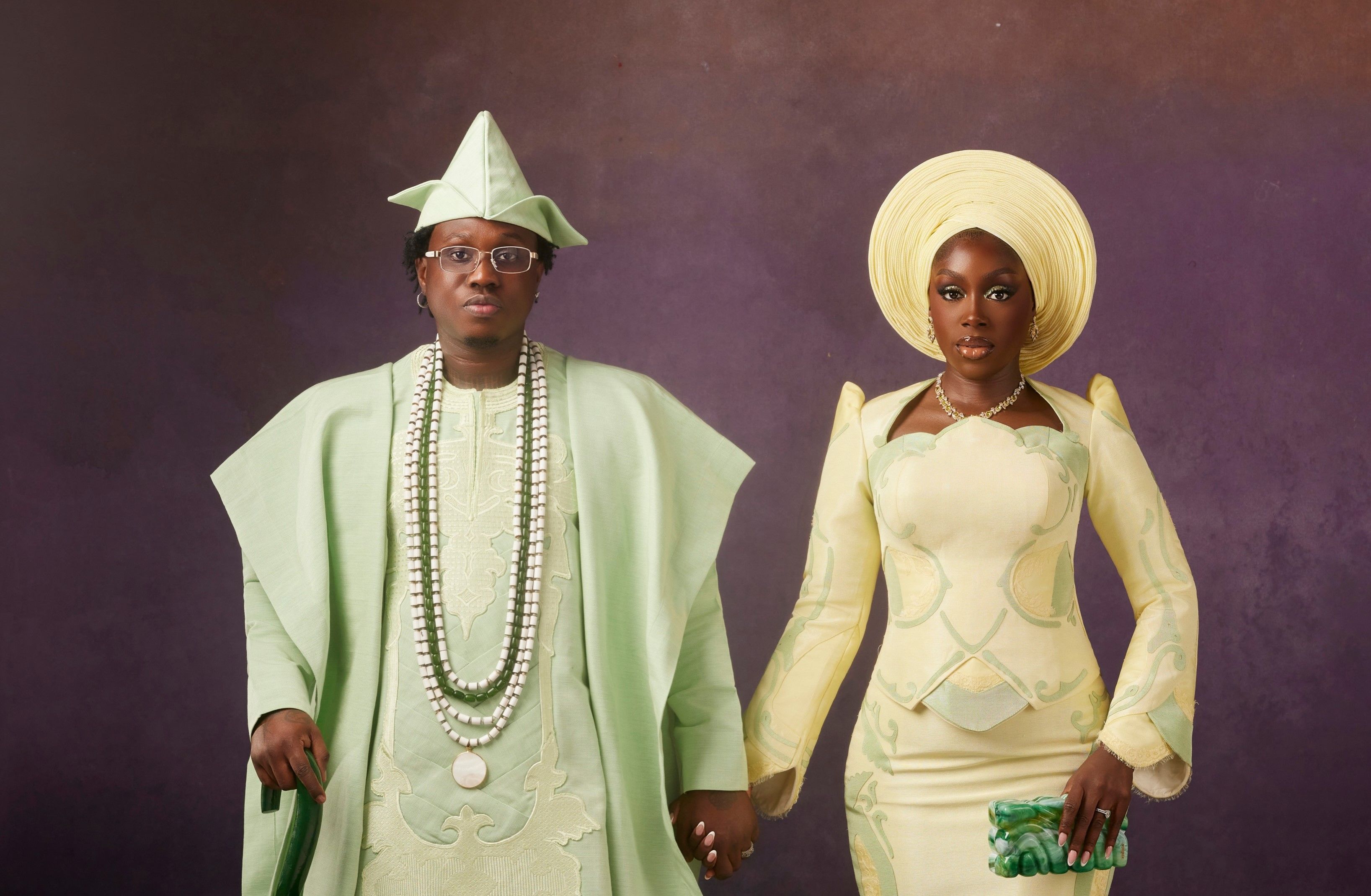 Fashion, tradition, celebrity glamour shine at Nigerian music star Zlatan’s wedding
