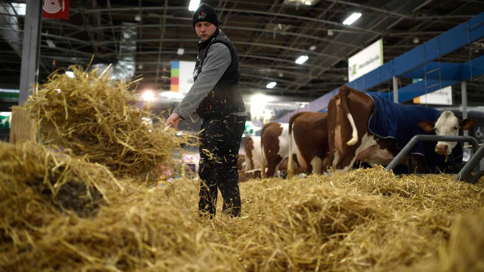 France: des manifestants forcent l'entrée du Salon de l'agriculture pendant la visite de Macron