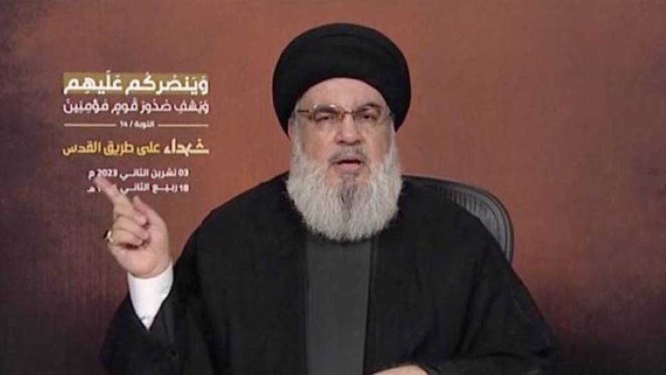 Wider Middle East conflict 'realistic possibility': Hezbollah's Nasrallah
