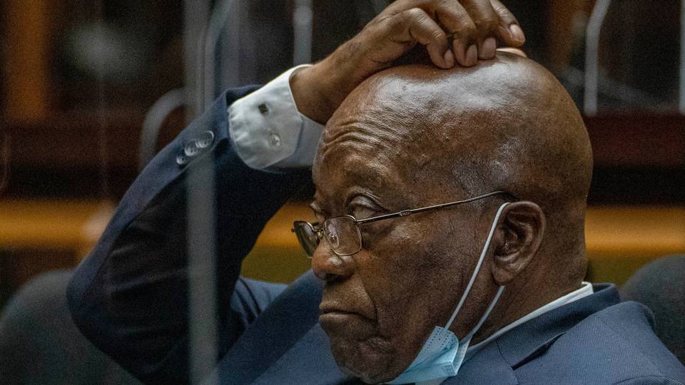 South African man jailed for 12 years over Zuma protests