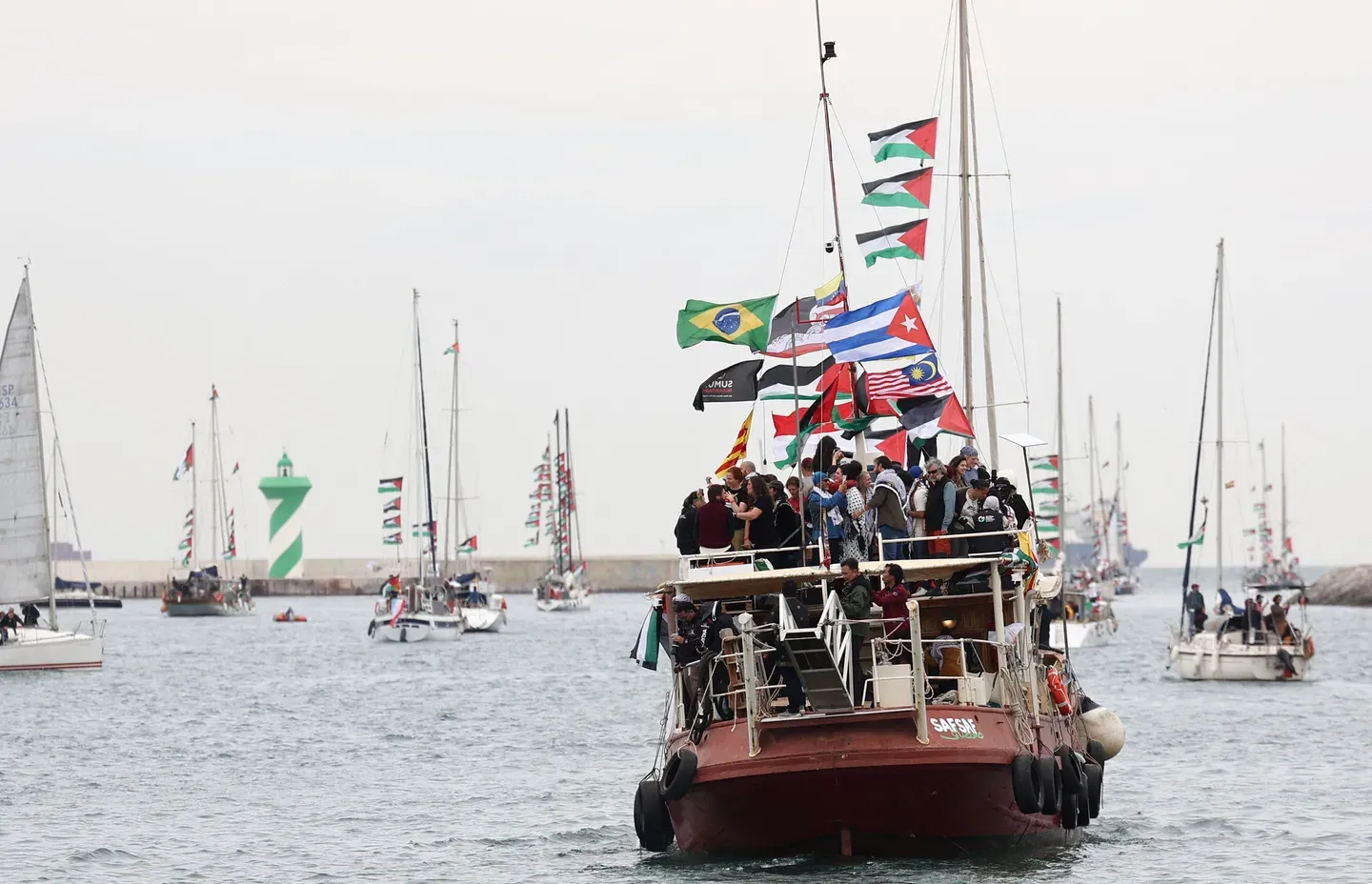 La Türkiye dénonce l'interception par Israël de la flottille Global Sumud