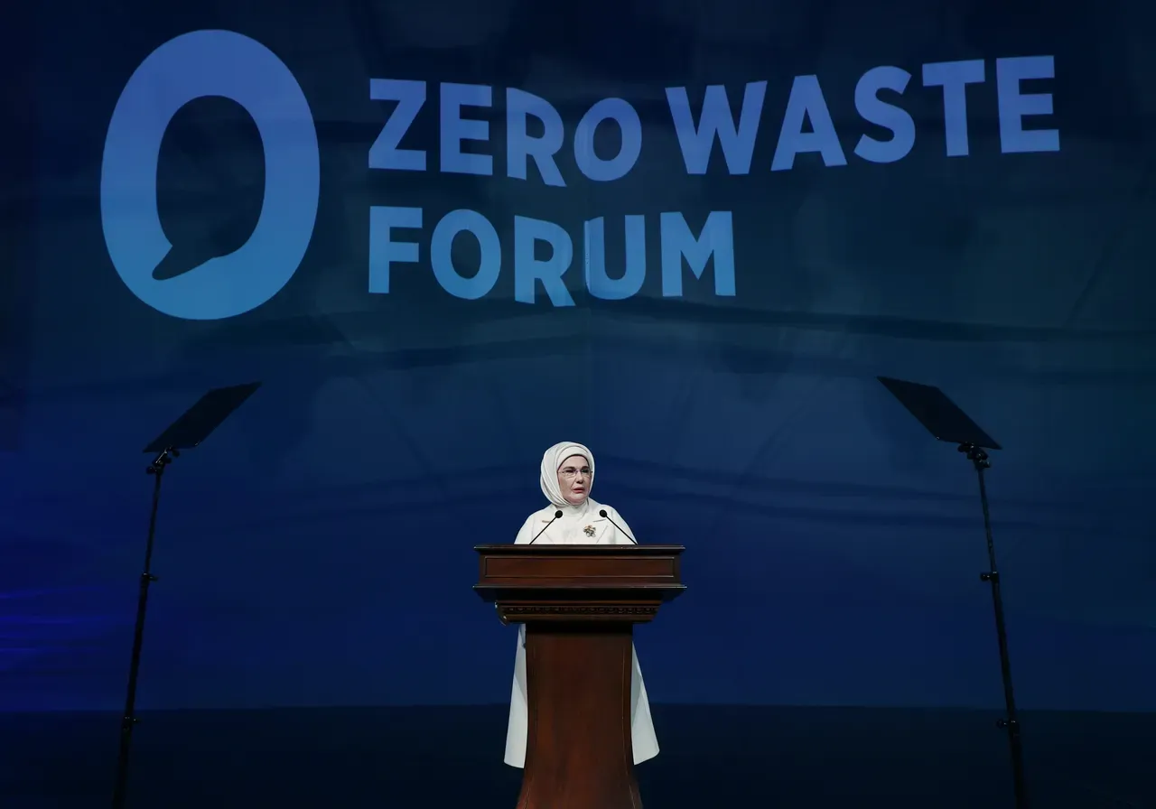 Emine Erdogan: Zero Waste a key pillar of climate action